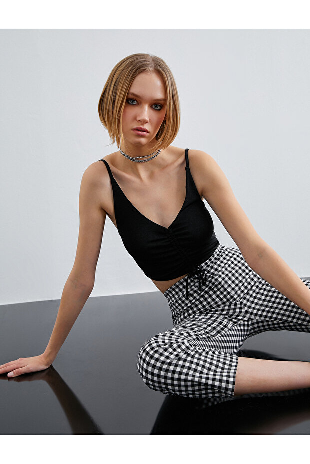 Thin Strap Crop Top