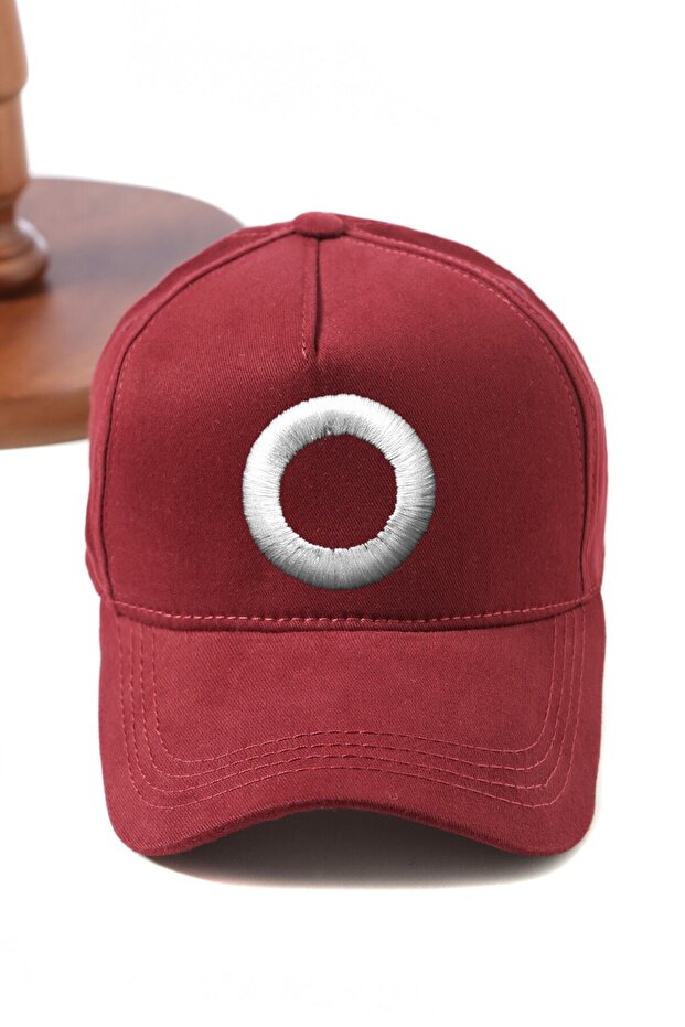 Luxury Gabardine Baseball Cap with Letter O