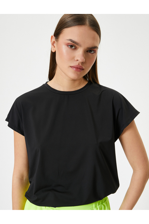 Basic Sports T-Shirt Short Sleeve Crew Neck Comfortable Fit