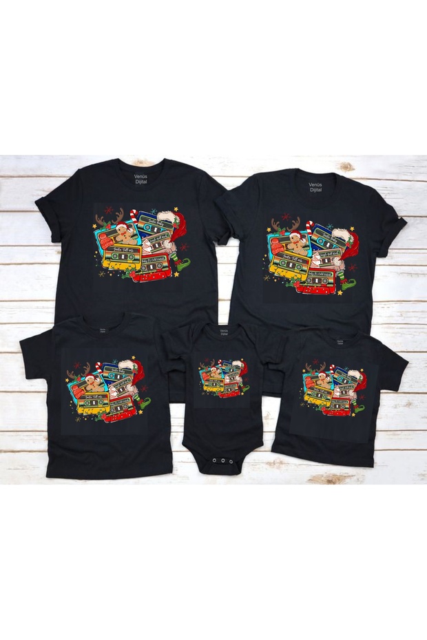 Christmas Music Christmas Design Family Combo (the Price Is for 1 Piece)