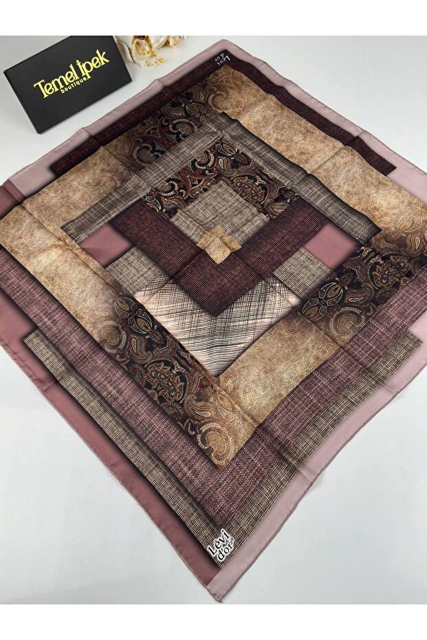 Twill İpek Eşarp - 1