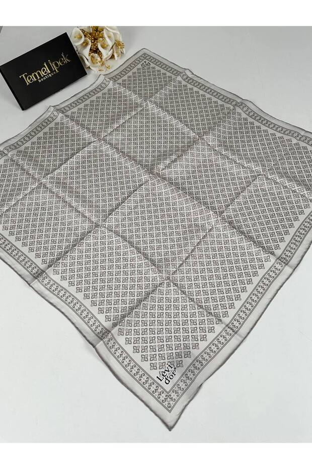 Twill İpek Eşarp - 1