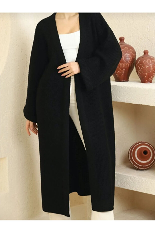 triko kadın salaş hırka - 1