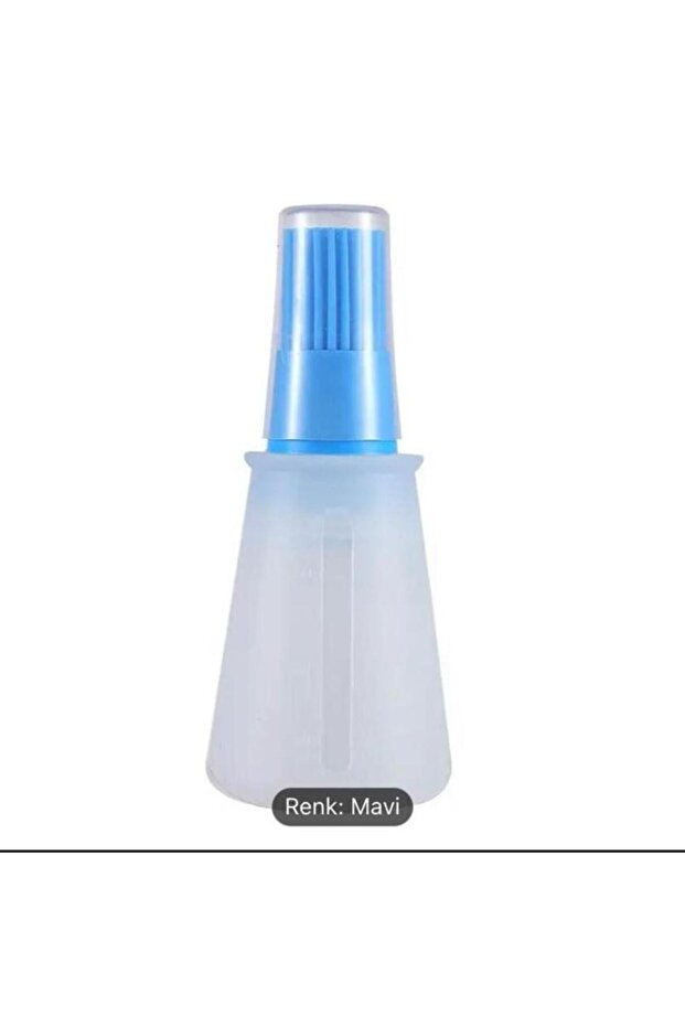 Silicone Portable Oil Sauce Egg Brush with Hopper