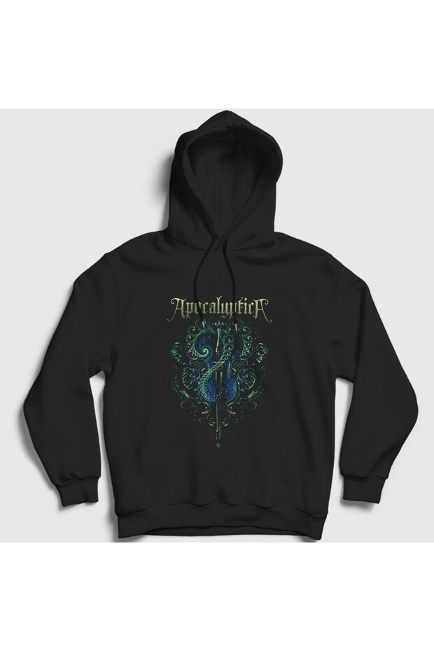 Unisex Black Music Apocalyptica Hooded Sweatshirt384818tt