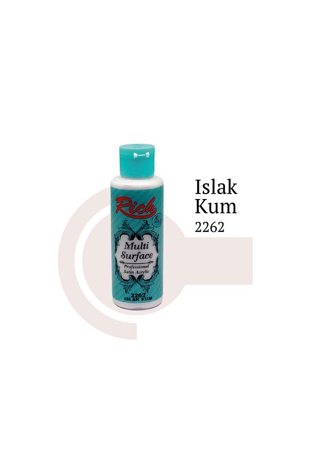 Multi Surface Her Yüzey Için Akrilik Boya 120 Cc. - 2262 Islak Kum - 1