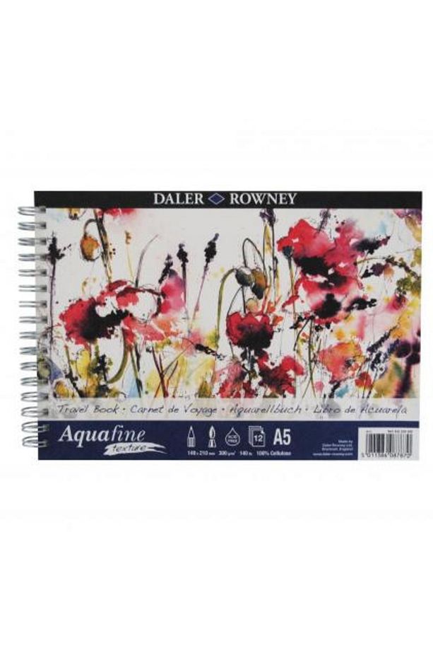 Aquafine Texture Sulu Boya Blok A5 - 300gr. - 12 Yaprak - 1