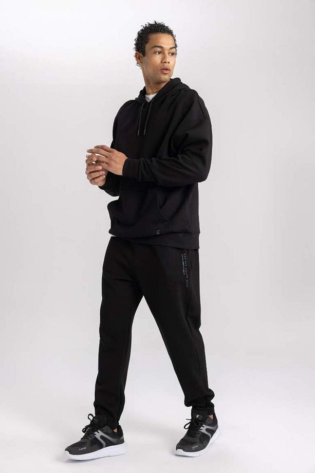Standart Fit Jogger Eşofman Altı BLACK - 2