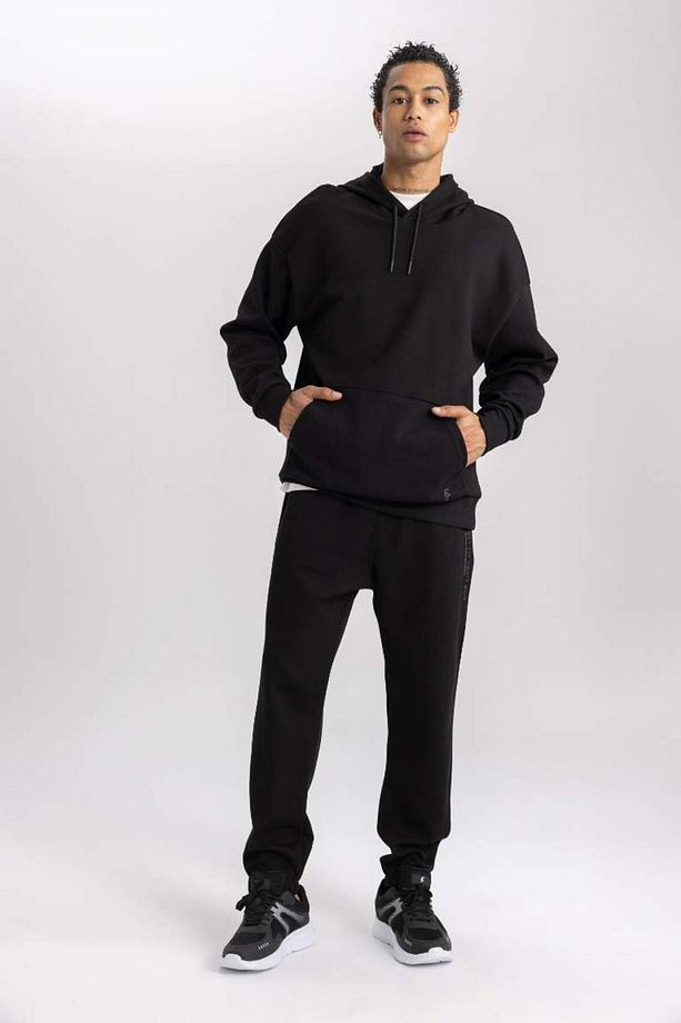 Standart Fit Jogger Eşofman Altı BLACK - 3