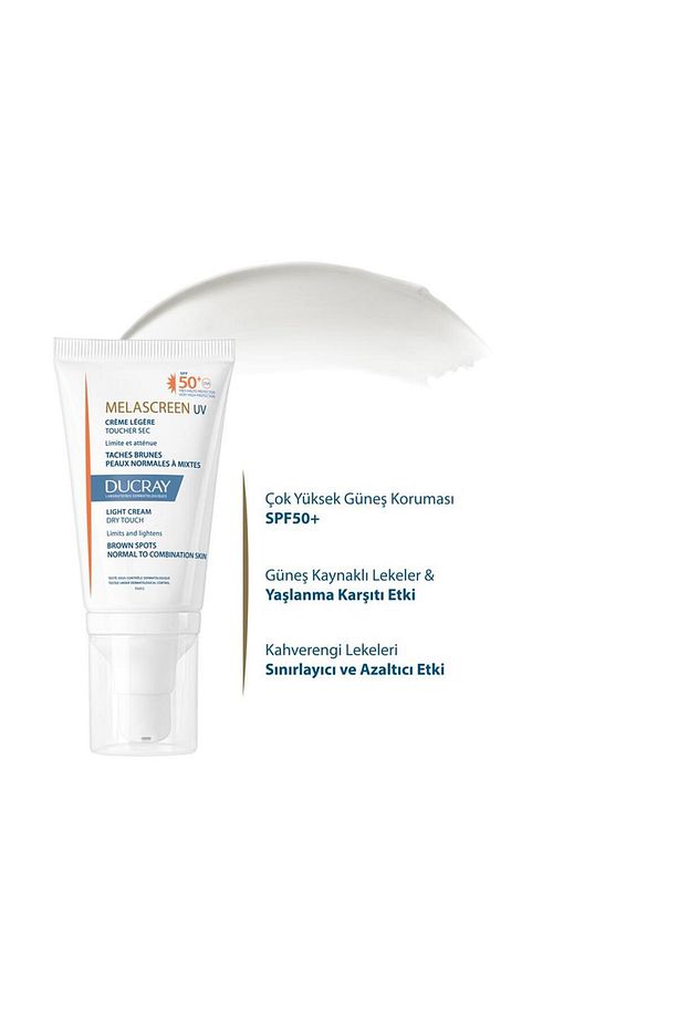 Melascreen Cream SPF50+ Kuru ve Lekeye Eğilimli Ciltler İçin Güneş Kremi 40 ml - 3