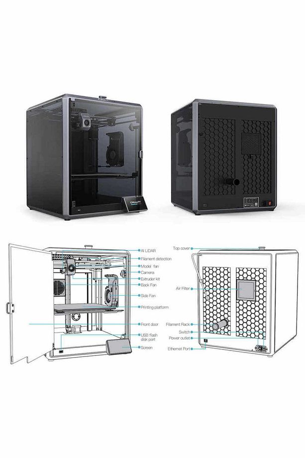 K1 Max 3d Yazıcı - 5