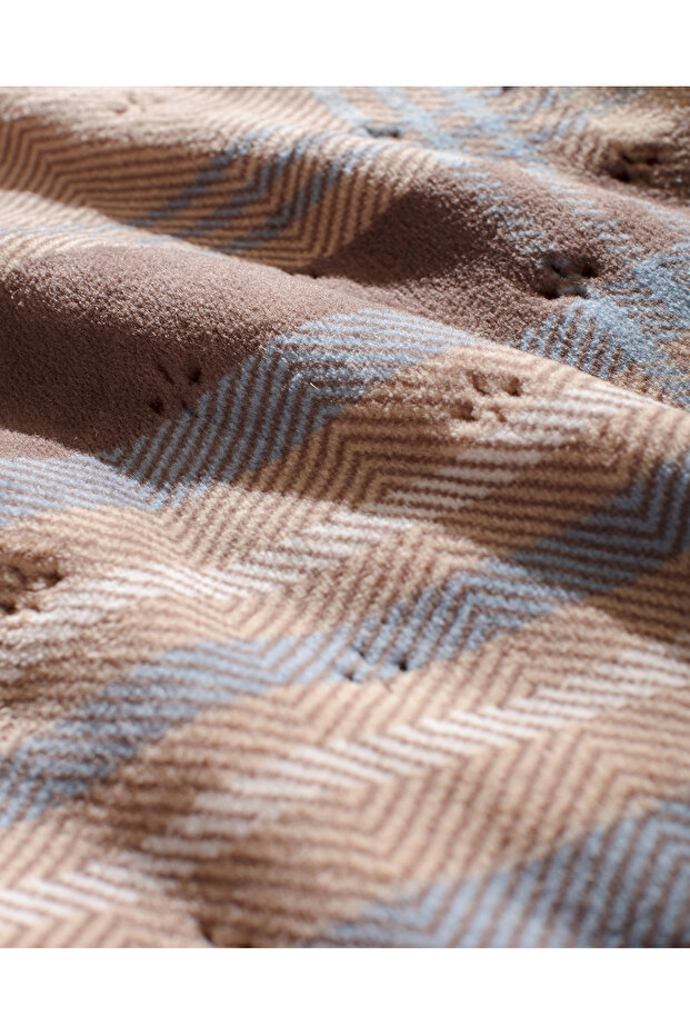 Palloys Sherpa Çift Kişilik Yatak Örtüsü - Bej - 7