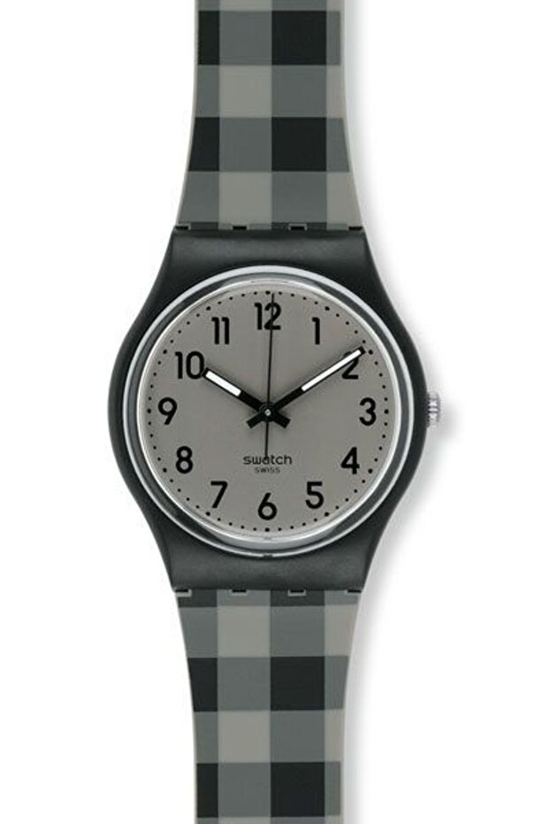 منقوش باللونين الأسود والرمادي - 2