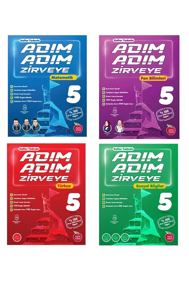 5. Sınıf Adım Adım Zirveye Soru Bankası Seti - 1