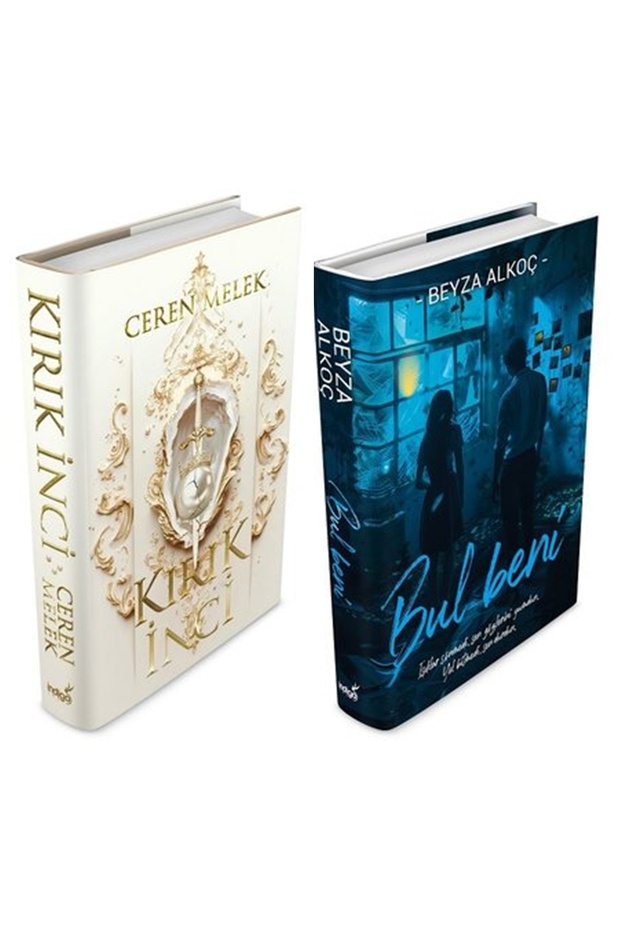 Kırık İnci + Bul Beni Set of 2 Hardcover Ceren Melek İndigo Yayınları