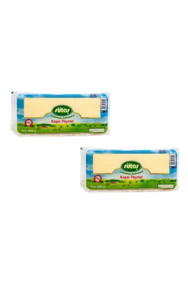 Taze Kaşar Peyniri 600grx 2 Adet - 1