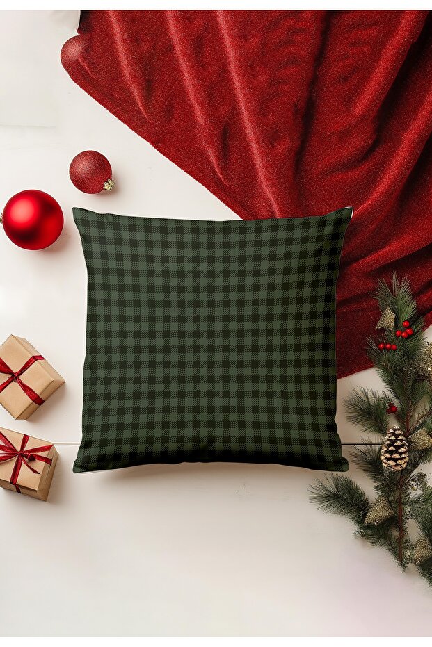 Christmas Themed Throw Pillow Cover / Christmas - Christmas Cushion Cover (Double-Sided Printed - Hidden Zipper)
