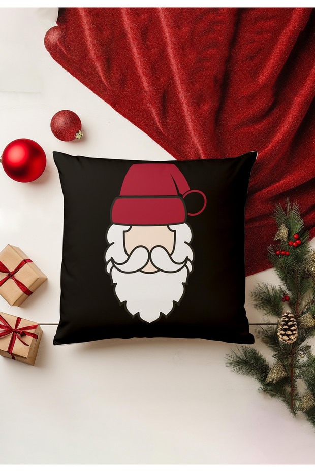 Christmas Themed Throw Pillow Cover / Christmas - Christmas Cushion Cover (Double-Sided Printed - Hidden Zipper)