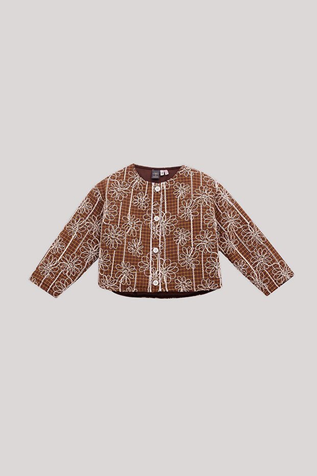 سترة منقوشة للفتيات من BG Store - 5