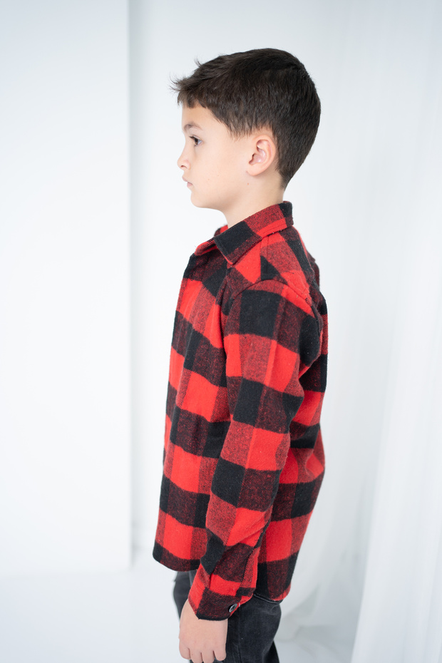 Çocuk Oduncu Gömlek - 5