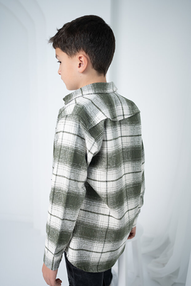 Çocuk Oduncu Gömlek - 4