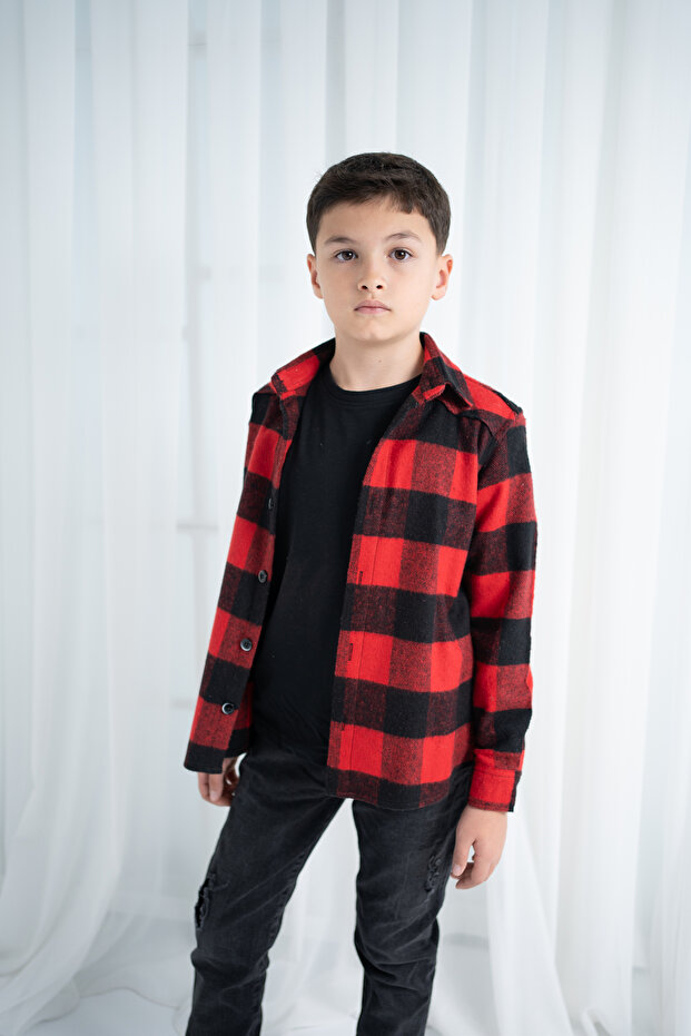 Çocuk Oduncu Gömlek - 6