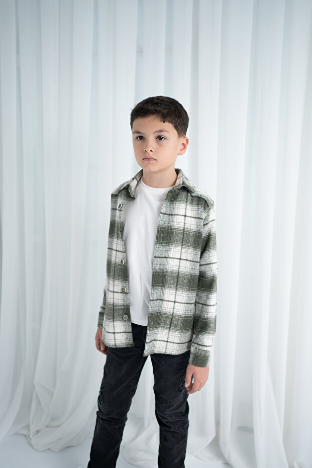 Çocuk Oduncu Gömlek - 5