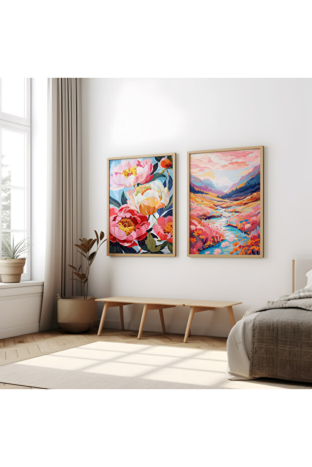 2 Parça Çerçeveli Tablo - 1