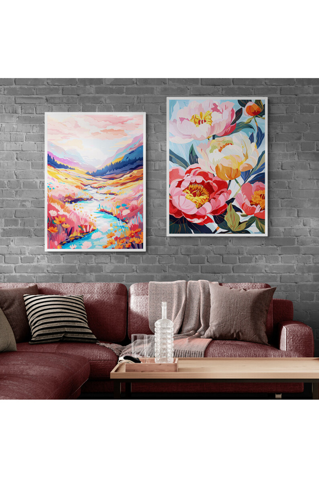 2 Parça Çerçeveli Tablo - 1