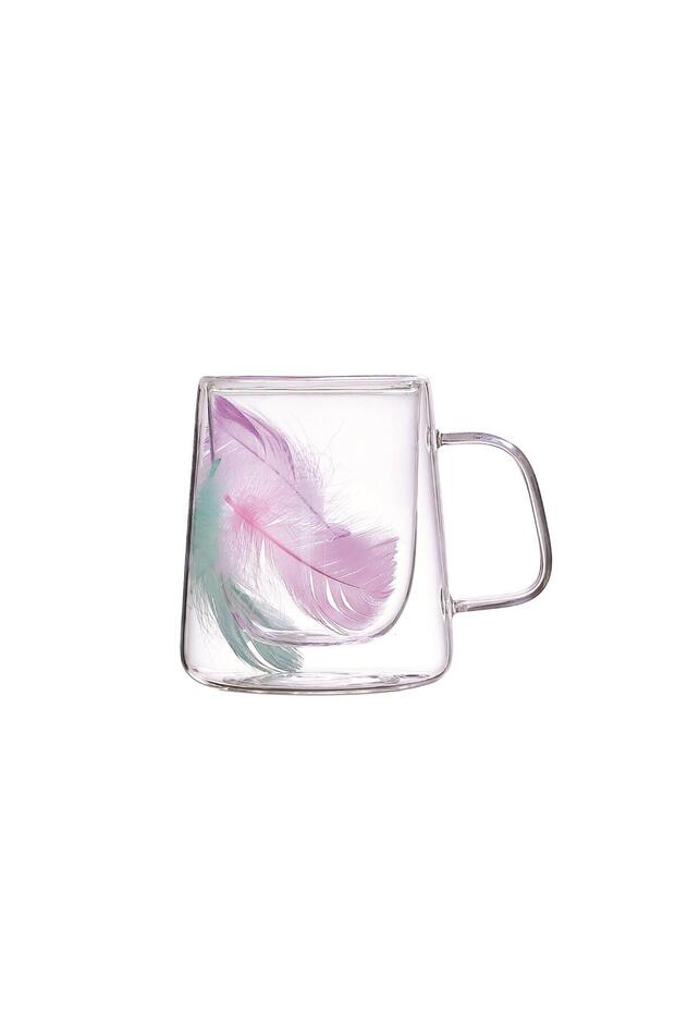 Double Feather 250 ml Cidarlı Kupa - 3