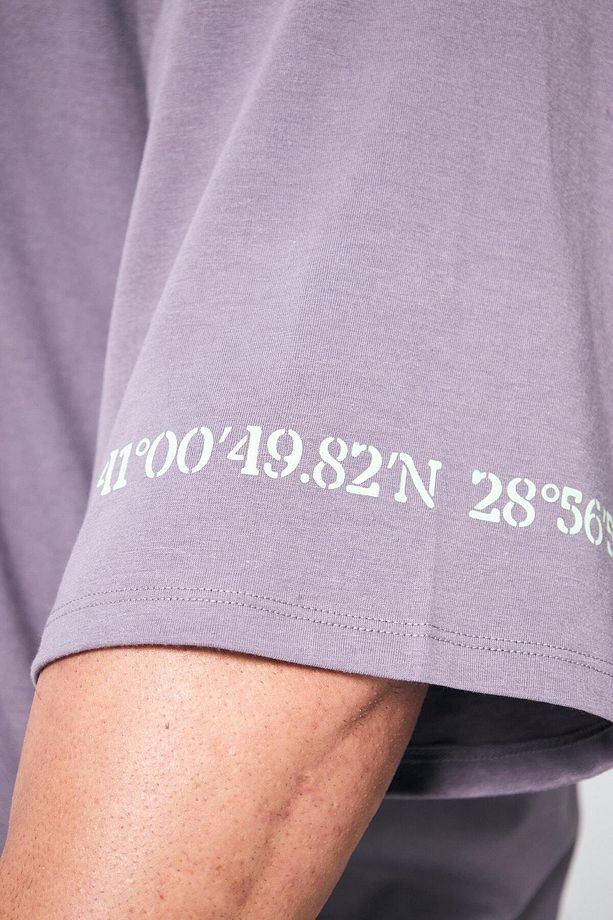 “Way Too Fast” Arka Ve Ön Kabartma Baskılı Oversize - 3