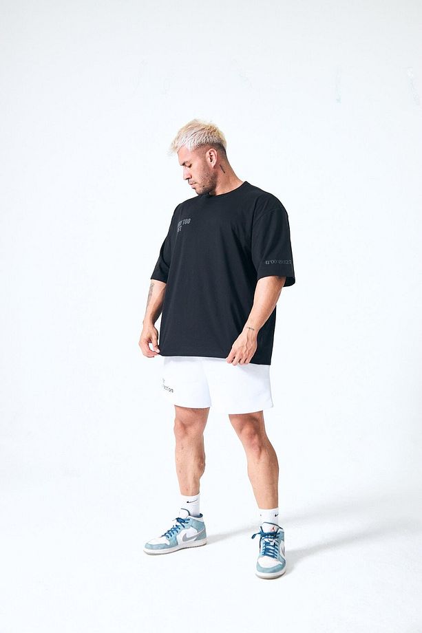 “Way Too Fast” Arka Ve Ön Kabartma Baskılı Oversize - 4