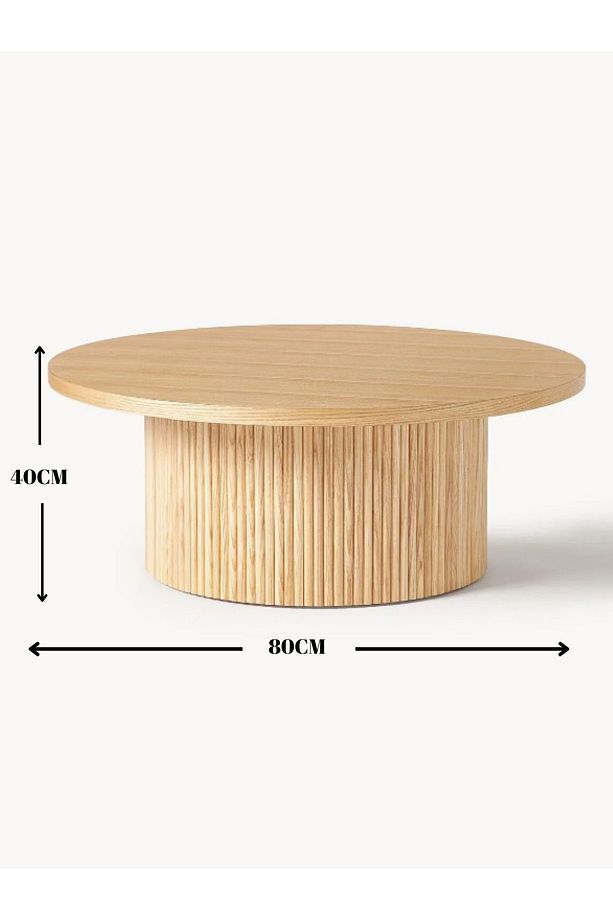 Bohem Orta Sehpa, Design Bohem Sehpa, Ahşah Sehpa, Çıtalı Sehpa - 3