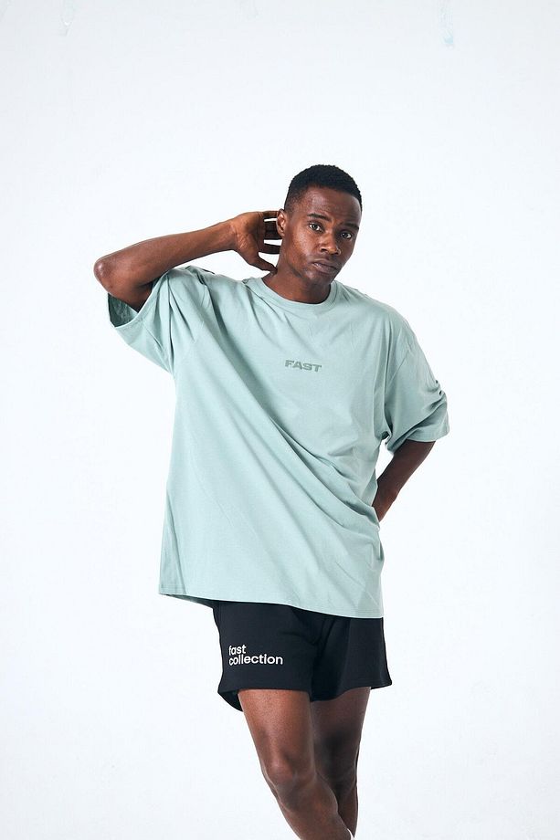 “Fast” Arka Ve Ön Kabartma Baskılı Oversize - 6