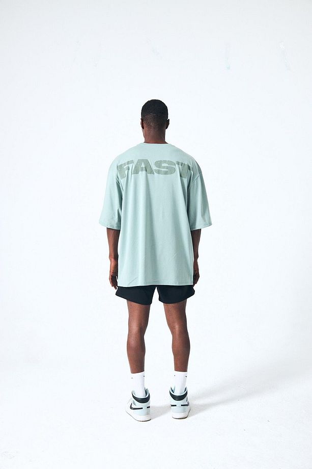 “Fast” Arka Ve Ön Kabartma Baskılı Oversize - 7
