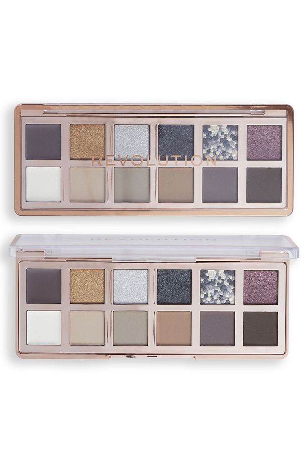 The Smokey Icon Bronze Eyeshadow Palette - Göz Far Paleti Mat Simli Krem - 1