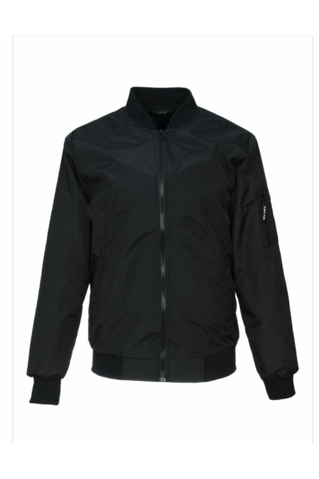 Young Girl's Sports Fabric Coat Summer Model Black Color
