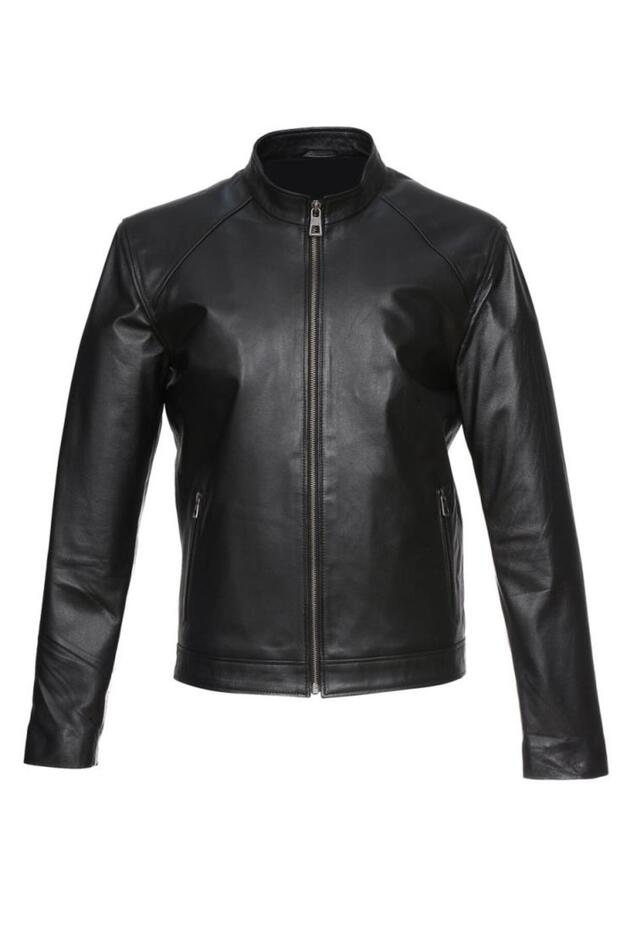 Fit Sports Men's Leather Coat