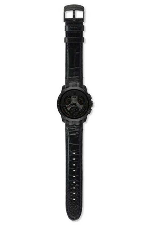 ساعة باردة باللون الأسود - 2