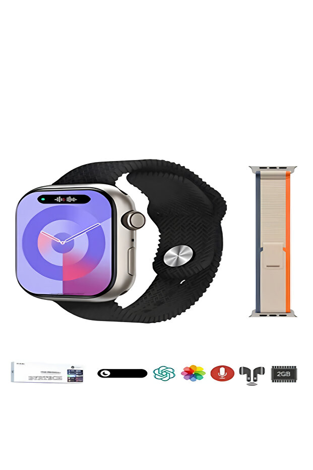 HK9 PRO MAX PLUS Amoled Ekran Akıllı Saat - 4