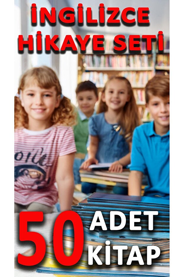 50 English Story Reading Books - for Primary School - Middle School and Special Courses-Qr Code Included