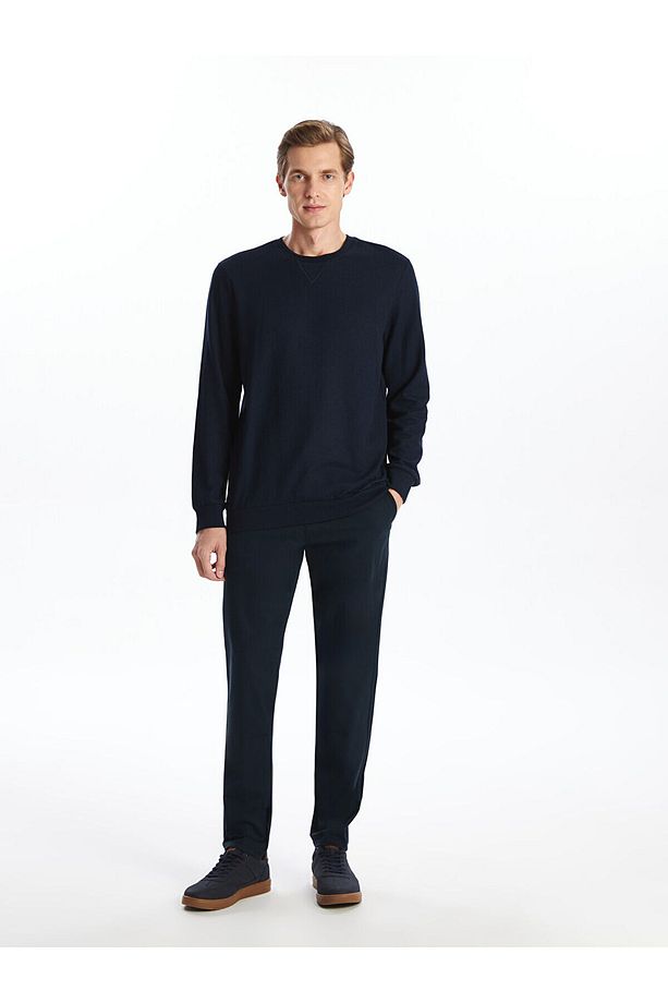 Lcw Bisiklet Yaka Uzun Kollu Erkek Sweatshirt - 2