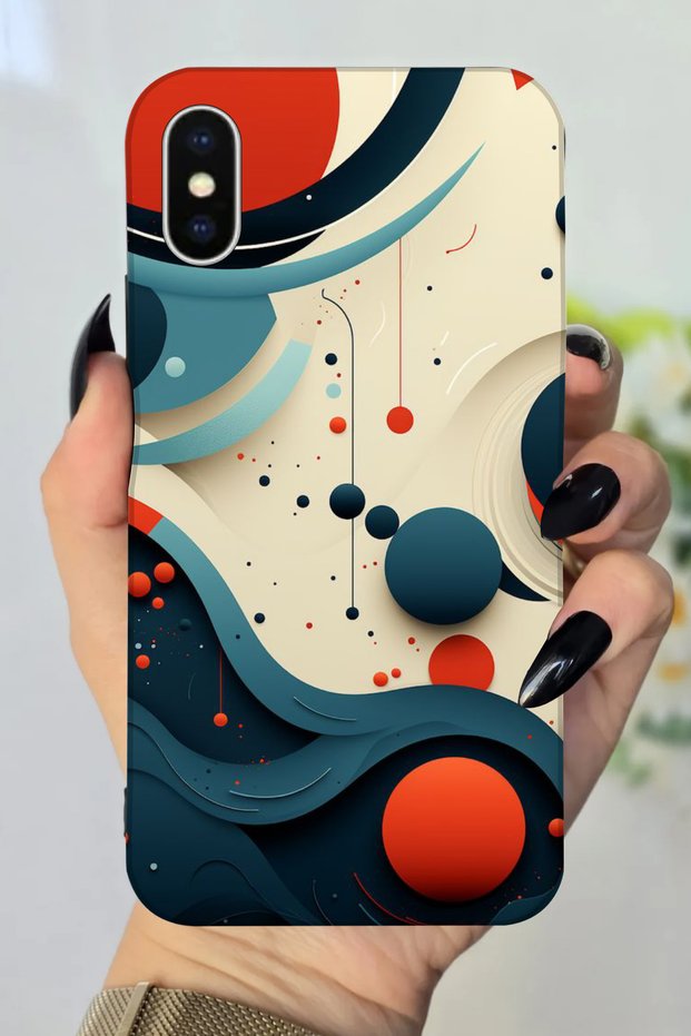 حافظة سيليكون مطبوعة عالية الدقة ومتوافقة مع هاتف Apple iPhone X