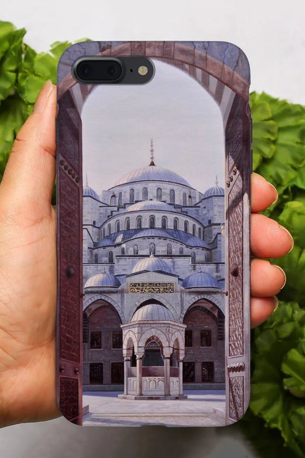 حافظة سيليكون مطبوعة عالية الدقة متوافقة مع هاتف Apple iPhone 8 Plus