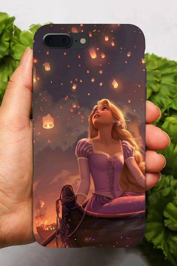 حافظة سيليكون مطبوعة عالية الدقة متوافقة مع هاتف Apple iPhone 7 Plus