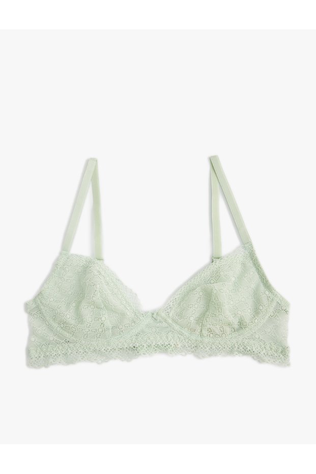 Lace Underwire Bra Unpadded Uncovered