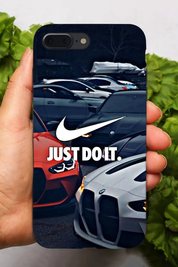 جراب سيليكون مطبوع عالي الدقة لهاتف Apple iPhone 7 Plus متوافق مع سيارة BMW