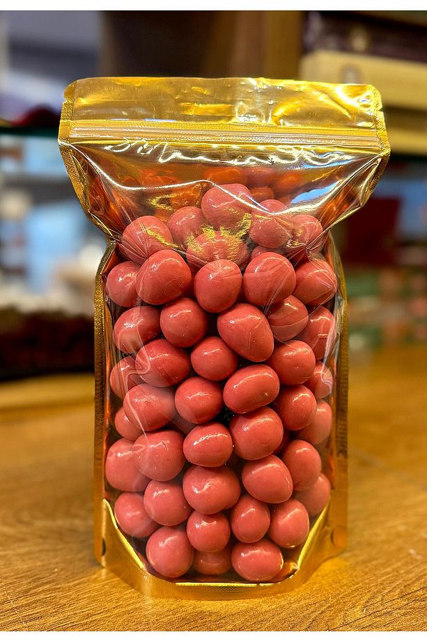 Bolçi Ruby Çikolata Kaplı Dondurulmuş Çilek Draje Net 200g - 1
