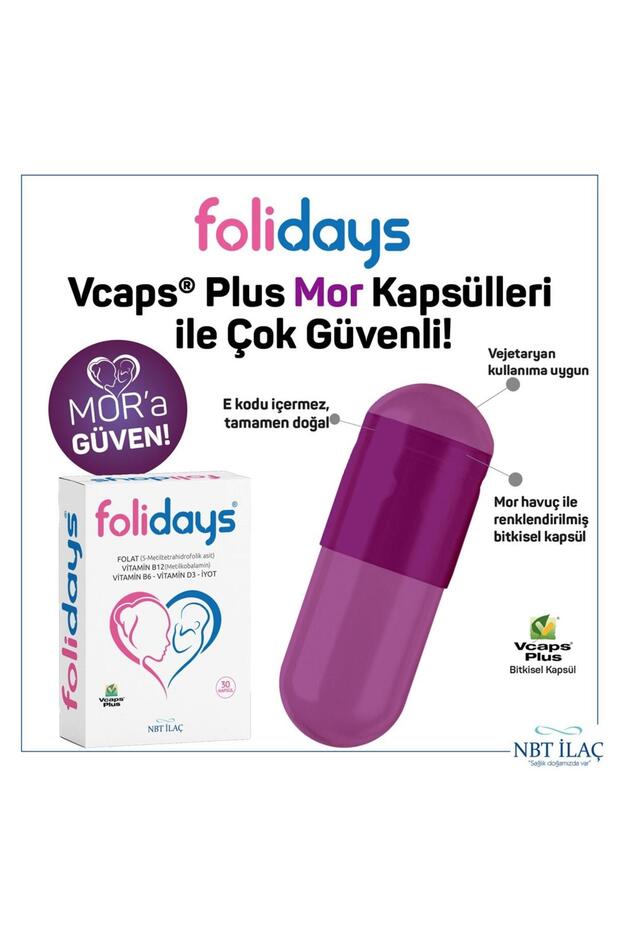 Folidays 90 Kapsül - 2