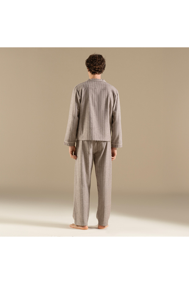 Ranel Pijama Takımı Kahve - 4